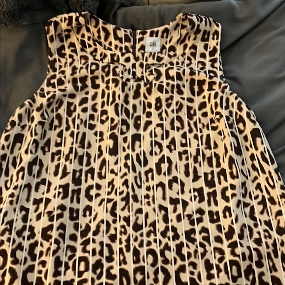 Cabi animal print shirt. Size xl
